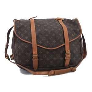 Auth Louis Vuitton Saumur 43 Shoulder #51012L48B